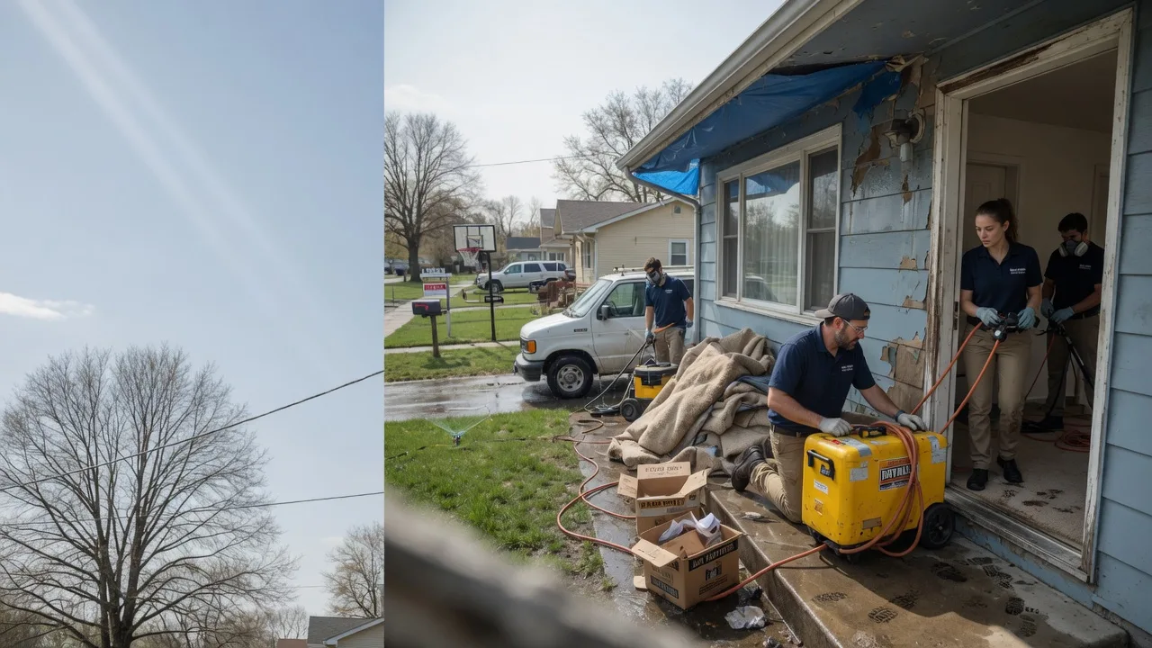 Basement Flood Cleanup in Overland, MO near me